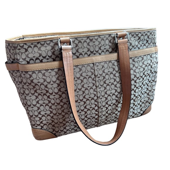 Coach Signature Voyager F13813 - Tote/Diaper Bag - Picture 2 of 15